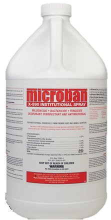 Microban X 580 Institutional Spray Plus 1