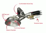Rotovac Steam chamber upholstery tool