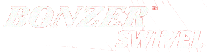 Bonzer swivel logo white