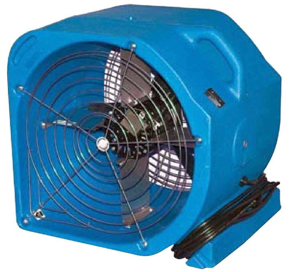 Focal point air mover